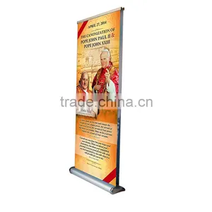 Full Color Printing Vertical Roll up Banner Stand thumbnail-1