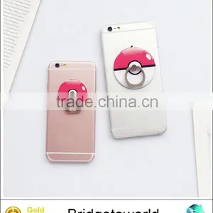 2016 For Pokemon Go Pokeball Cell Phone Holder Support Finger Ring 360 Degree Remove Pocket Monsters Mobile Phone Stand thumbnail-1
