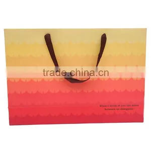 Rainbow Paper Bag Paper Bag Gift Bag Shopping Paper Bag Low Price Customized Logo thumbnail-4