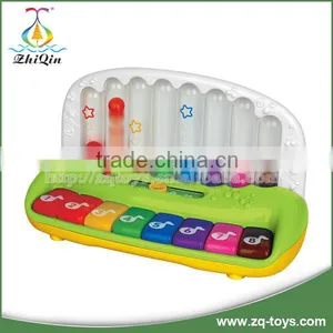 Distinctive Color Electronic Organ Rainbow Piano Musical Instrument More Learning Fun Toys thumbnail-2