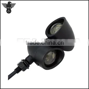 Smoke Lens LED Winker Light Motorcycle Turn Lights for Suzuki Custom thumbnail-2