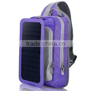 High Efficiency Solar Powered Backpack Bag thumbnail-1
