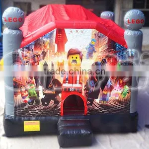 Hot Style the Justice League Theme Inflatable Kids Bouncer House thumbnail-1