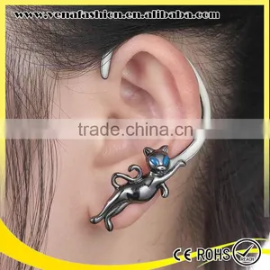 1pc Order Support Cat Glow in the Dark Girls Small Earrings thumbnail-3