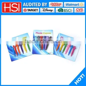 Wholesale Stationery Set Plastic Wax Crayon thumbnail-1