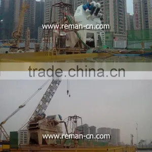 Large Capacity Construction Equipment RMT 100A Mud/Slurry/Sludge Desander thumbnail-1