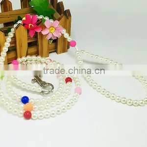 New Colorful Beaded Wire Leash for Lovely Dogs Fashion Pet Dog Rope thumbnail-4