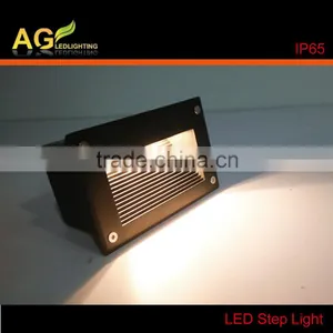 IP65 High Bright Outdoor Recessed 3w Aluminum Led Step Light thumbnail-1
