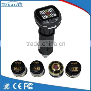 On Sale LCD Cigarette Plug Display External 433.92 Mhz Auto Pressure Sensor thumbnail-1