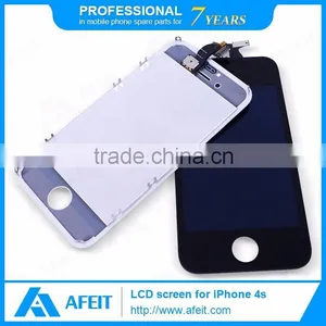 Original LCD Screen Assembly With All Parts for IPhone 4S BRAND NEW LCD With Digitizer in Top Quality Black thumbnail-1