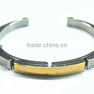Wholesale Gold Plated Titanium Magnetic Bracelets thumbnail-1