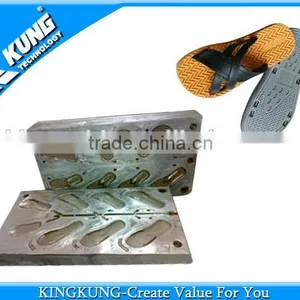 1 Mould 4 Pairs EVA Sole Mould in Aluminm Sole Mold thumbnail-1
