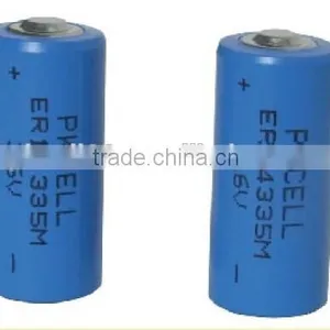 3.6V Lithium ER14335 Li-SOCL2 Battery 1600mAh thumbnail-3