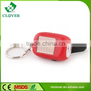 Fashionable 3 LED Dynamo Emergency Solar Hand Crank Flashlight thumbnail-4
