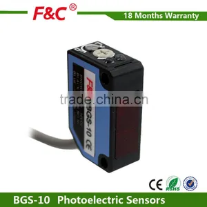 100mm Bgs Function Diffuse Photoelectric Sensor With CE thumbnail-1