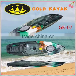 New Single Sit on Top Fishing Kayak With Wheel thumbnail-1