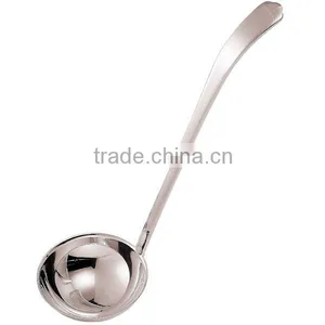 Serving Spoons Soup Ladle Stainless Steel Ladle Kitchen Spoon Spoon Design Round Soup Spoons thumbnail-4