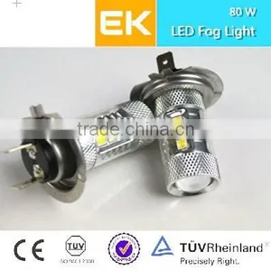 EK LIGHTING LTD 80W 50W Led Fog Light Round Led Led Fog Light Projector h7 Led Fog Light thumbnail-3