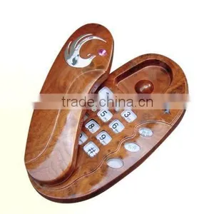 Basic Corded Landline Telephone, Very Nice Style, Portable and Economical, Best Telecommunication Products. thumbnail-1
