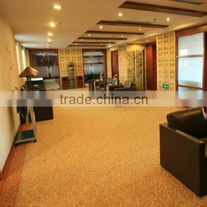 Cut Pile Hotel Corridor Floral Carpet thumbnail-1