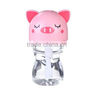 Home Office Travel Usb Portable Cartoon Bottle Led Light Humidifier/essential Oil Diffuser for Aromatherapy thumbnail-4