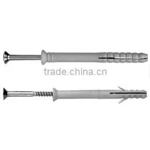 PE Hammer Drive Anchor With Wood Screw thumbnail-1