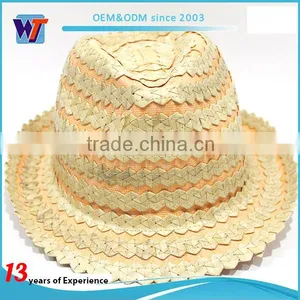 Fashion Style Wholesale Custome Popular Men Straw Hat thumbnail-1