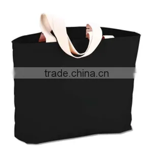 Hot Sale Cotton Plain Canvas Tote Shopping Bag thumbnail-1