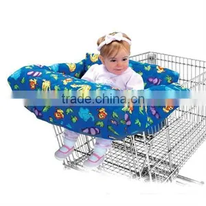 Blue Color RH-CH001-03 Baby Seat Cotton Cover Shopping Trolley Cover for Sale thumbnail-2