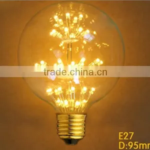 Vintage Edison Bulb G95 Size 120mm Diameter Antique Lighting Bulb Carbon Filament Edison Bulb thumbnail-4