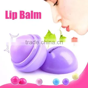 Romatic Bear 6colors Natural Plant Organic Lip Balm Ball Lipstick 24pcs/set Favours Of Fruits thumbnail-1