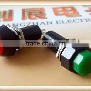 DS-212 Bell Push Button Switch,Blue Latching Dash OFF-ON Push-Button Car Switch thumbnail-2