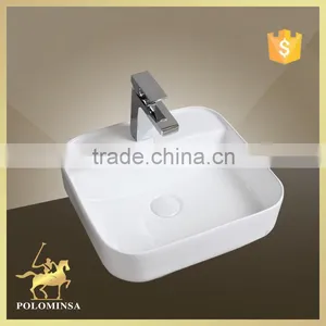 High Quality Bathroom Face Basin Square Shape thumbnail-1