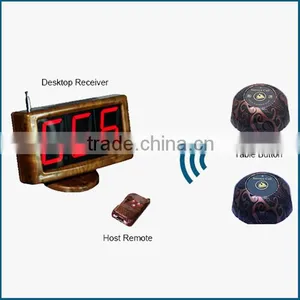 Prompt Response Deliver Time Casino Wireless Waiter Calling System thumbnail-1