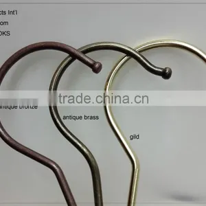 The HEAD Polished Chrome Swivel Metal Hook Ball End Hooks Different Sizes Hanger WARM GREY COLOR Hooks Metal Fitting thumbnail-6