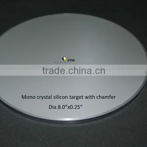 Silicon Product Mono Crystal Si Target With Chamfer thumbnail-1