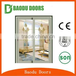 Soundproof Interior Frosted Glass Bathroom Door Used Commercial Glass Entry Doors thumbnail-4