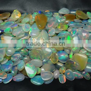 Natural Irregular Opal Loose Gemstone Opal Cabochon Natural Ethiopian Opal Irregular Cut thumbnail-1