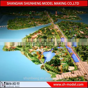 Sea Island Rendering Model of 3d Architectural Model thumbnail-1