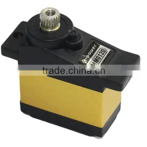 K-power DC Motor Metal Gear Analog Servo 15g 2.3kg Micro Servo for RC Heli MM0120 thumbnail-1