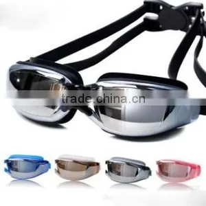 Wholesale High Quality Antifogging Waterproof Silicone Swimming Goggle thumbnail-1