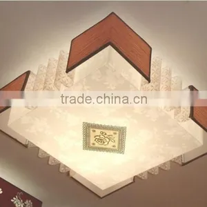High Quality LED Strip Light,indoor Ceiling Light ,square Parchment Light Shade for Bedroom thumbnail-5