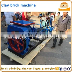 Manual Red Clay Bricks Making Machine for Sale/ Used Clay Brick Extruder Machine thumbnail-4