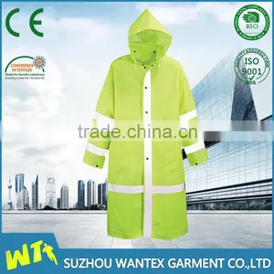 HOT Waterproof Raincoat Fabric Reflective Disposable Raincoat thumbnail-1