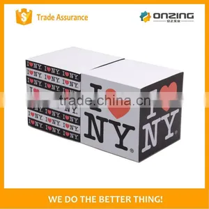 Non Sticky Woodfree Paper 4 Sides Custom Printing Cube Notepad thumbnail-3
