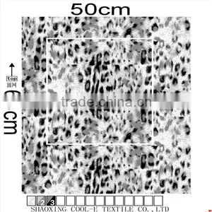Leopard Design Polyester FDY Printed Jersey Fabric/knitting Fabric Made in China thumbnail-1
