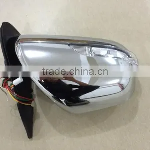 Auto Body Parts Chrome LED Electric Folding Side Mirror for Toyota Hiace 2005-2016 Accessories thumbnail-2