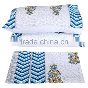 Cotton Fabric For Bed Sheet Beautiful Flower Printed Bed Sheet Sets thumbnail-3