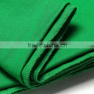Factory Supply Photography Equipment 3x3m Pure Cotton Green Screen Muslin Background Fabric Backdrop thumbnail-3