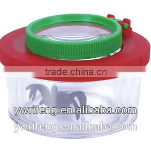 Insecet Viewer Cup Bug Magnifying Glass Magnifier,Insect Viewer,Insect Viewer for Children,two Lens Insect Viwer thumbnail-1
